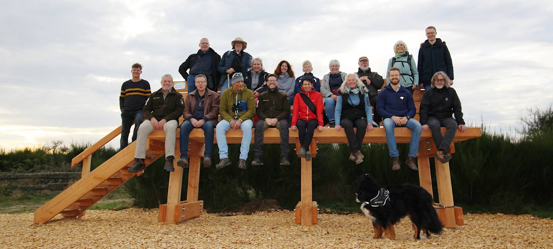 Nationalpark Eifel: Neue XXL-Baumelbank