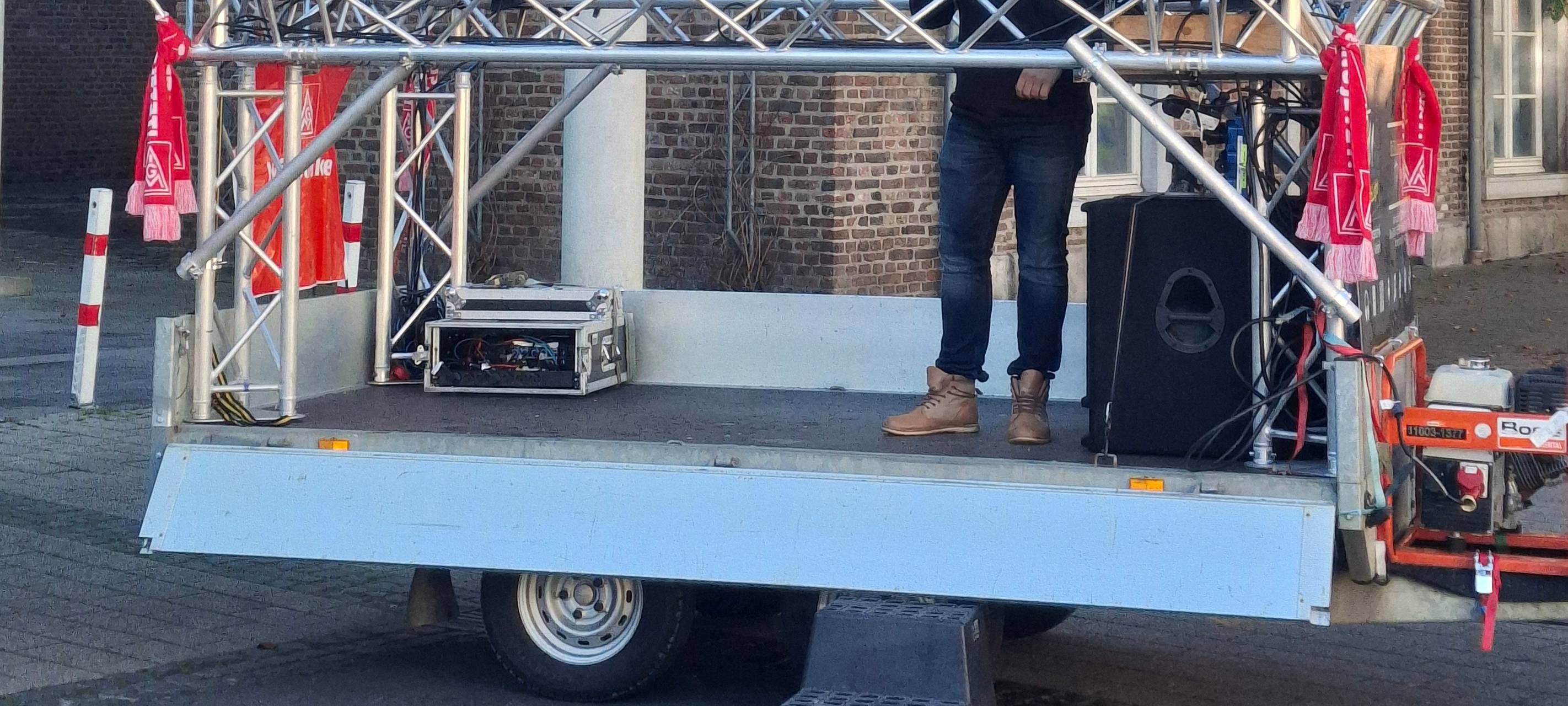 IG Metall-Kundgebung in Stolberg