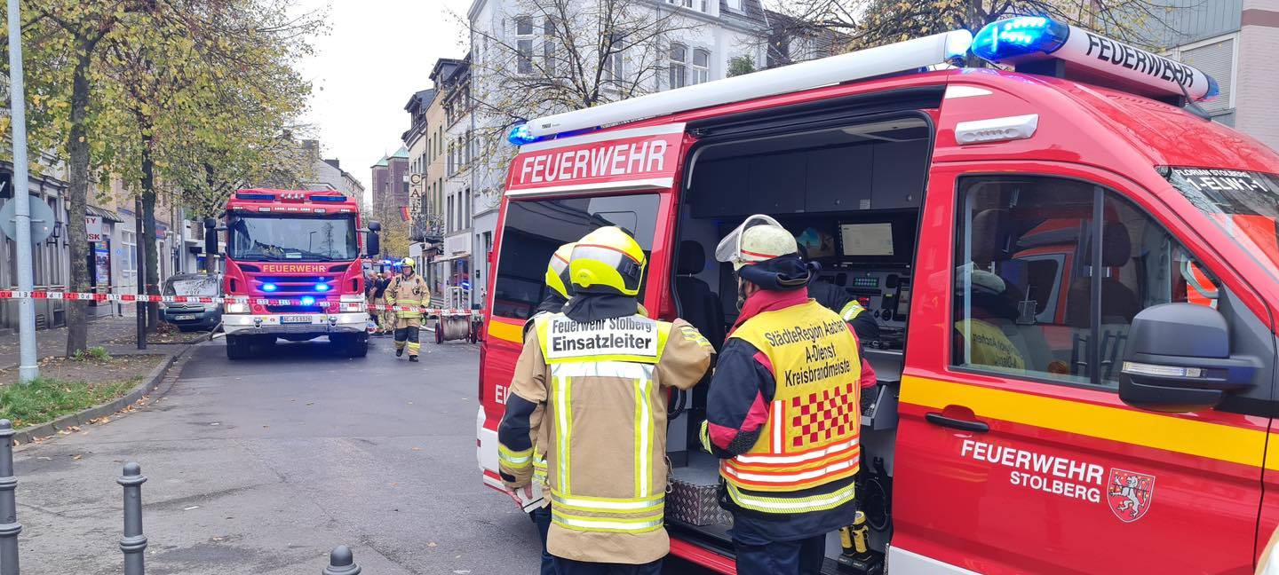 Eine Tote nach Brand in Stolberg