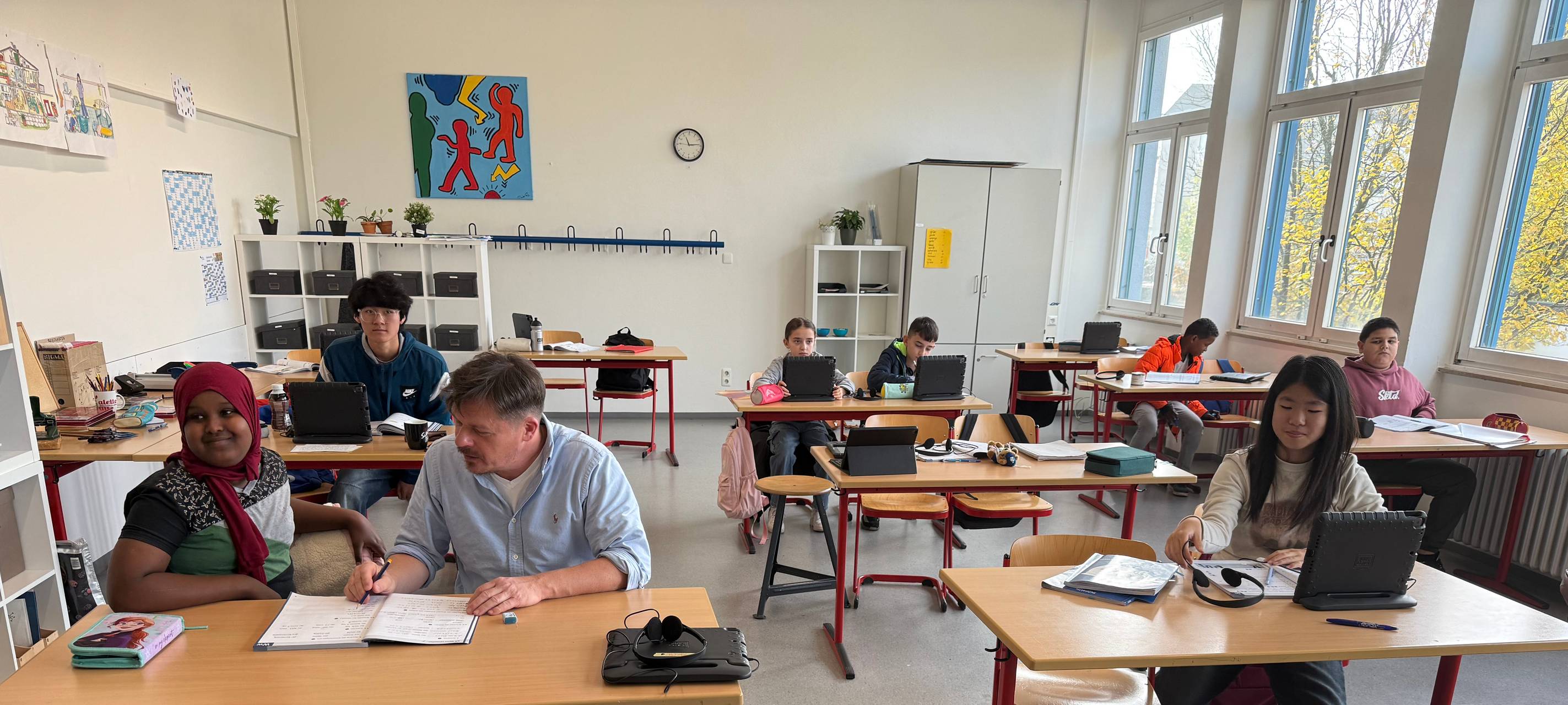 Aachener Pilotprojekt "Ankommensklasse"