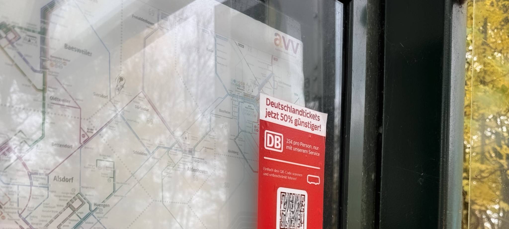Achtung: Falsche Werbeaufkleber in StädteRegion verteilt
