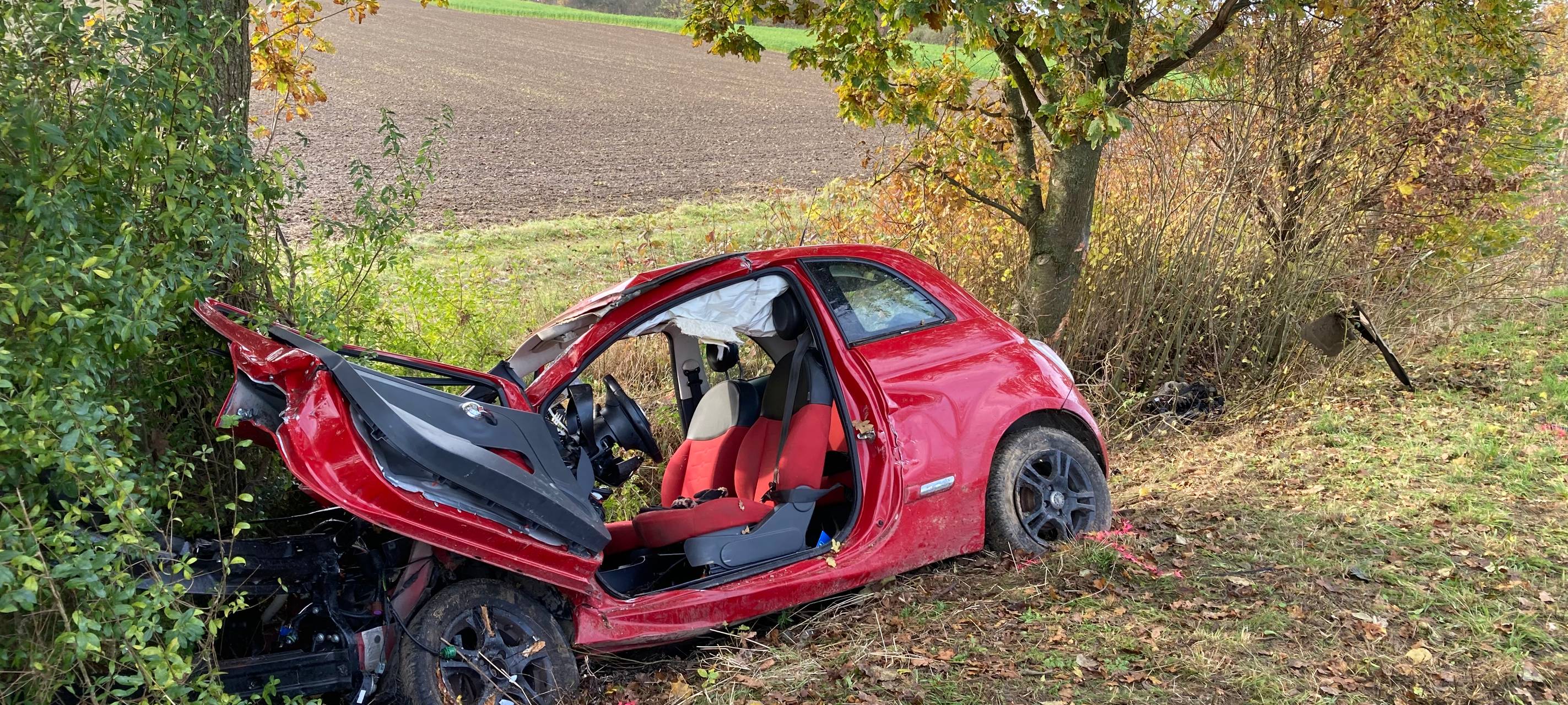 Unfall auf der L240 in Alsdorf: Frau schwer verletzt