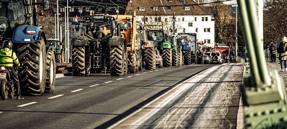 Bauernproteste sorgen für Grenzblockaden