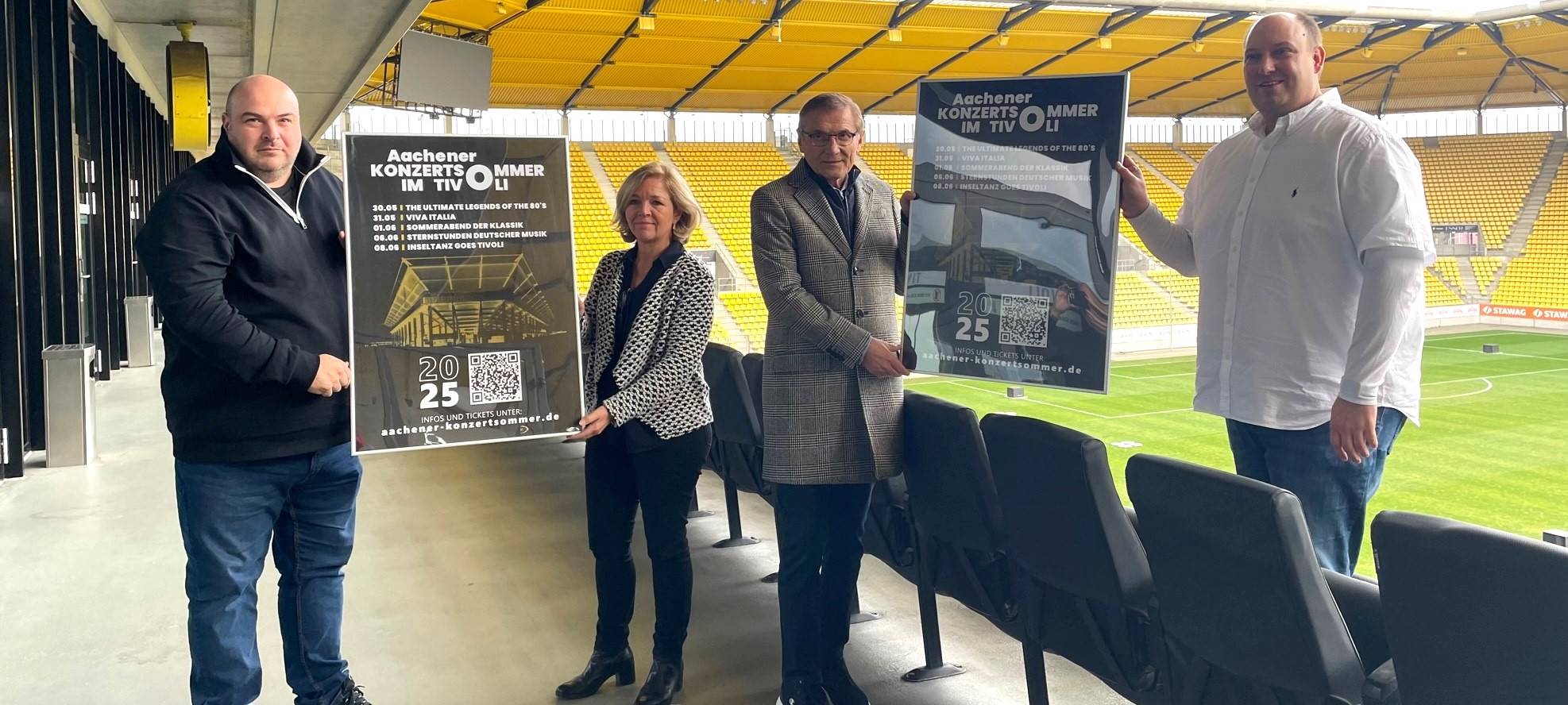 2025: Konzerte im Fußballtempel Tivoli