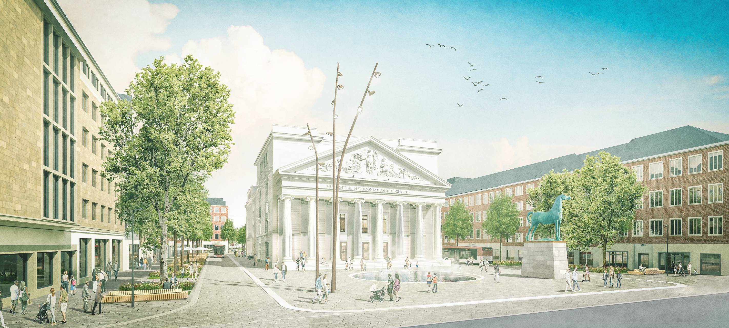 Umgestaltung Theaterplatz