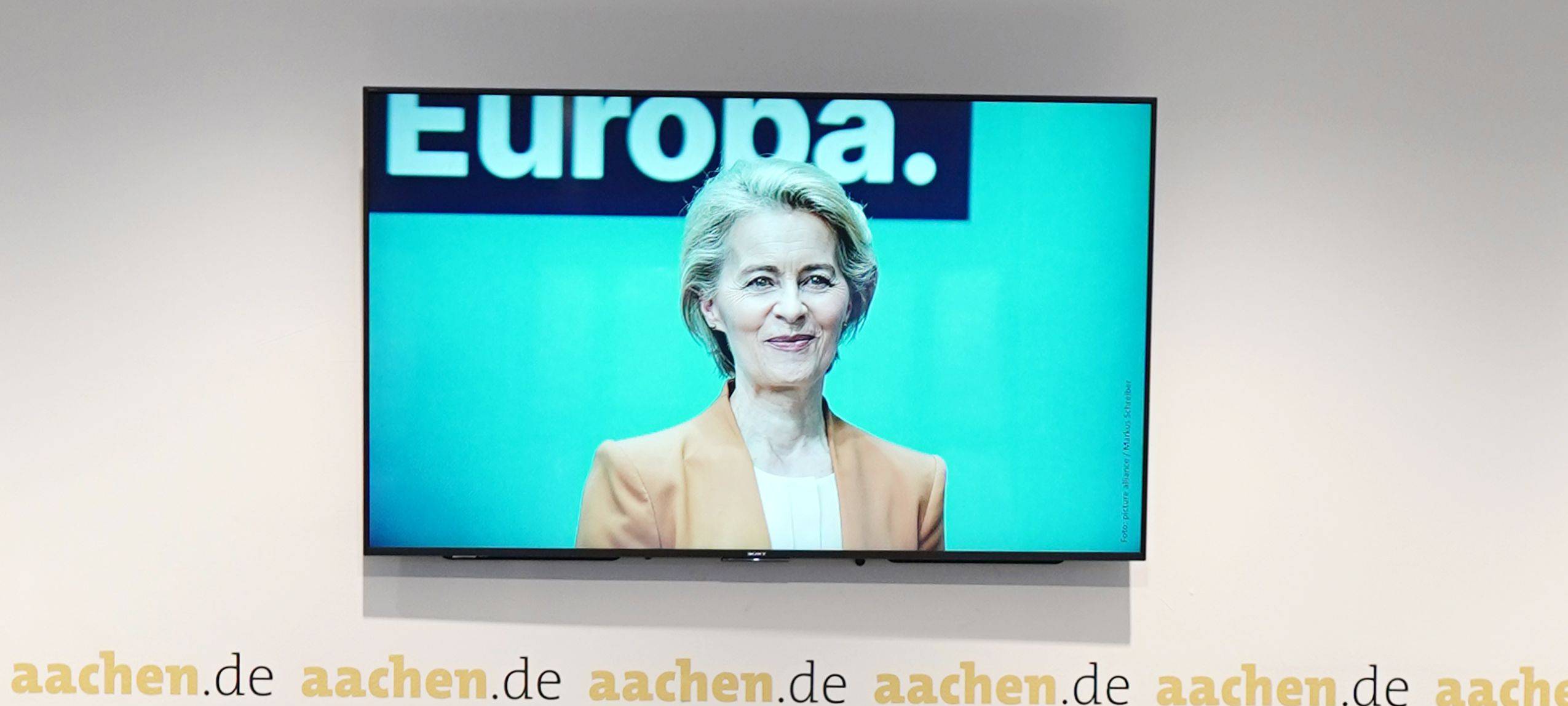 Karlspreis 2025 für Ursula von der Leyen
