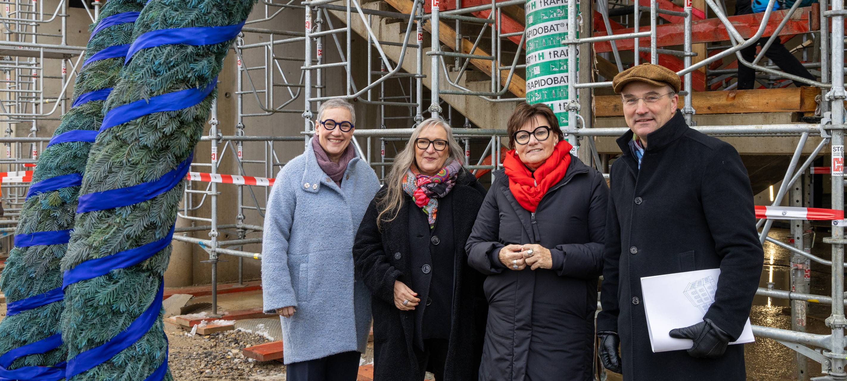 Aachen: Richtfest am Königshügel