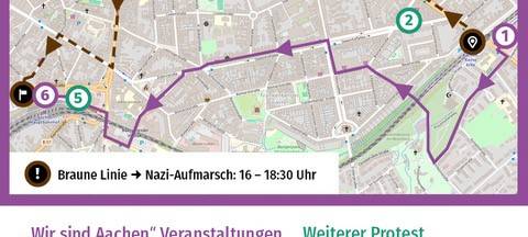 Viele Aktionen gegen Rechtsdemo am Samstag