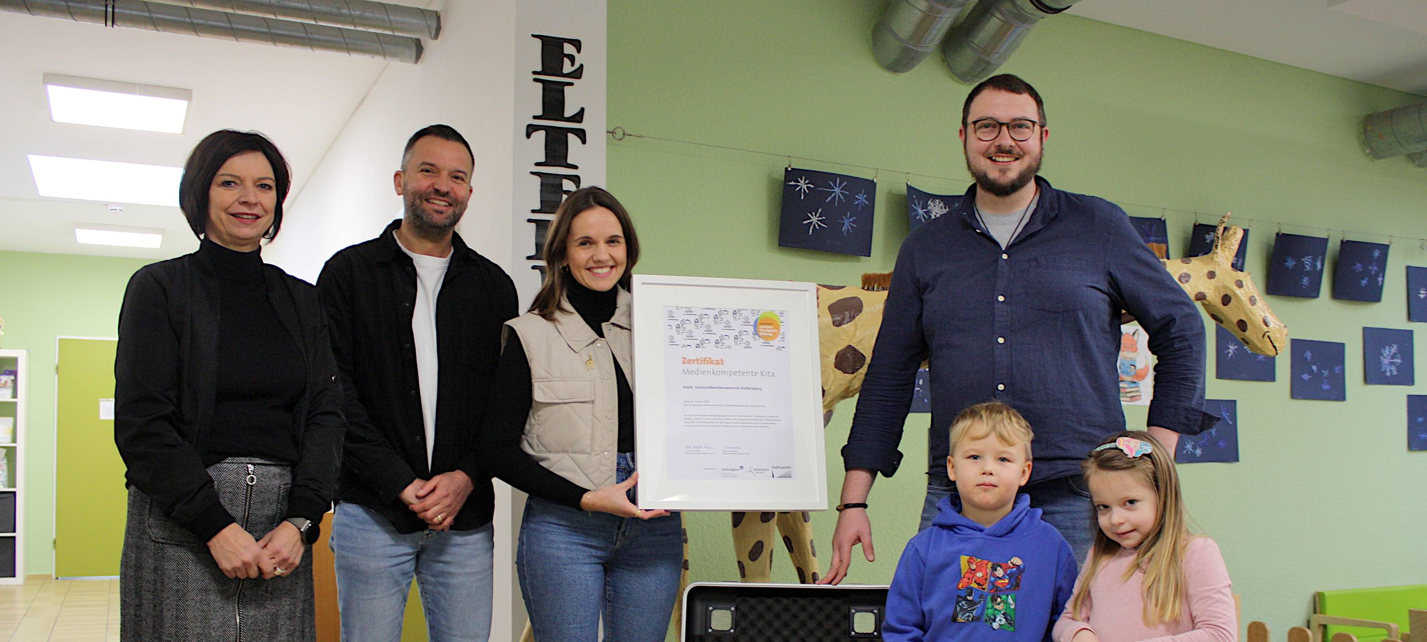 Alsdorf: Erste Kita offiziell "medienkompetent"