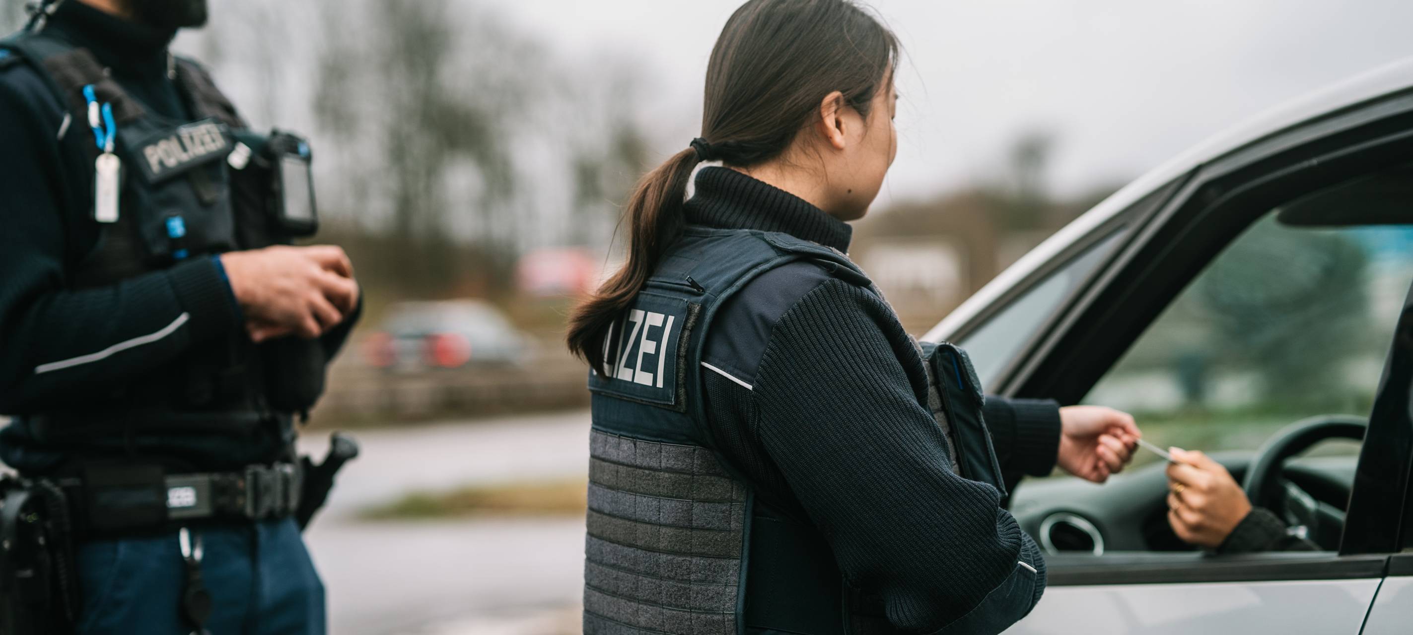Kontrollen im Grenzgebiet