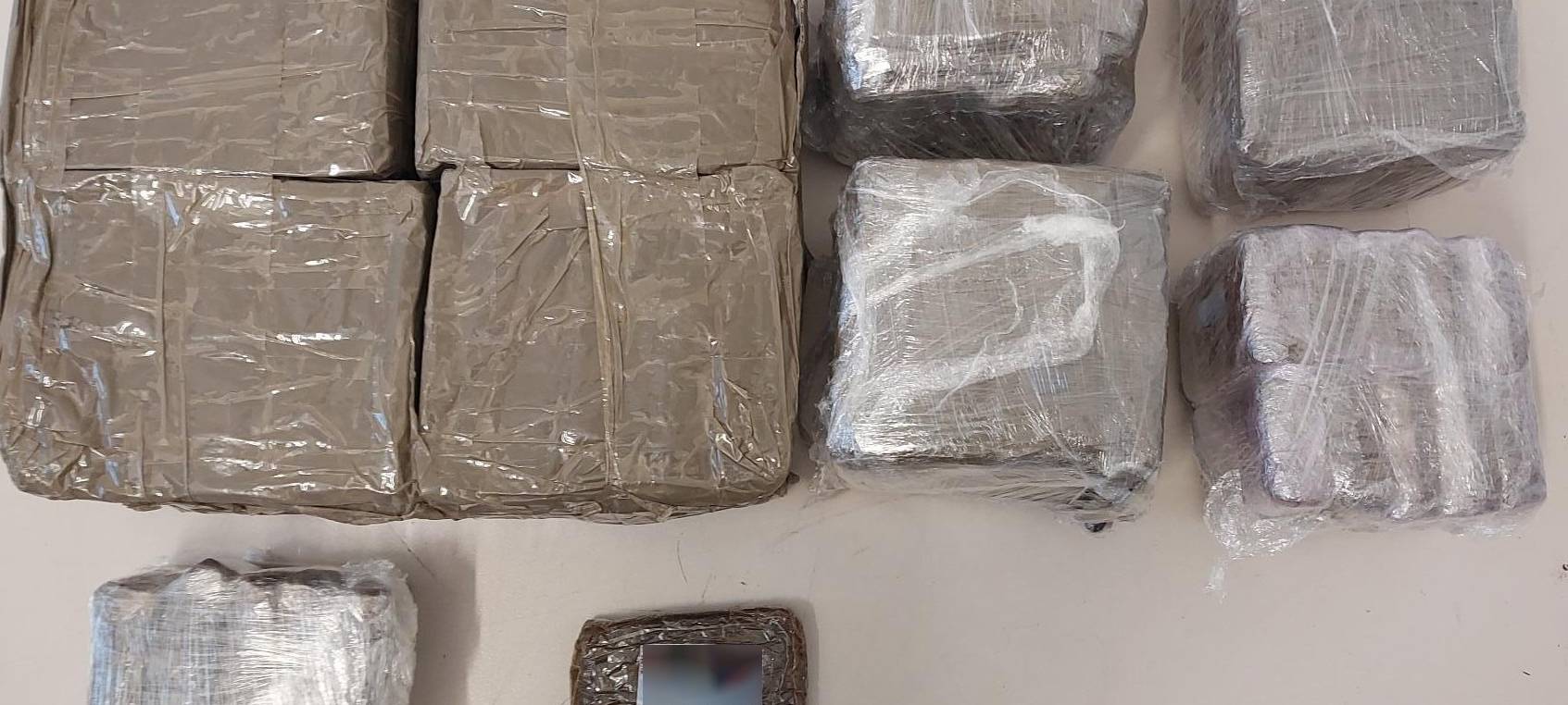 Bundespolizei erwischt Mann mit acht Kilo Haschisch