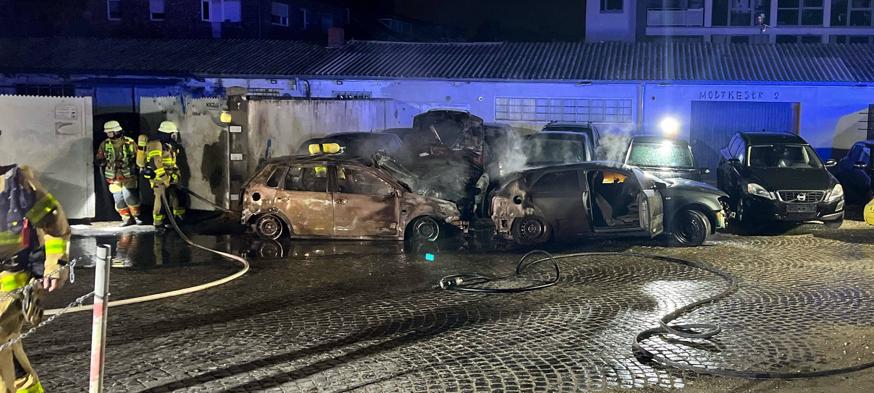 Zeugensuche: Mehrere Brände in Aachen