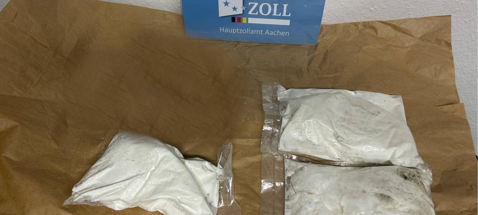 Aachener Zöllner finden fast 3 Kilo Amphetamin
