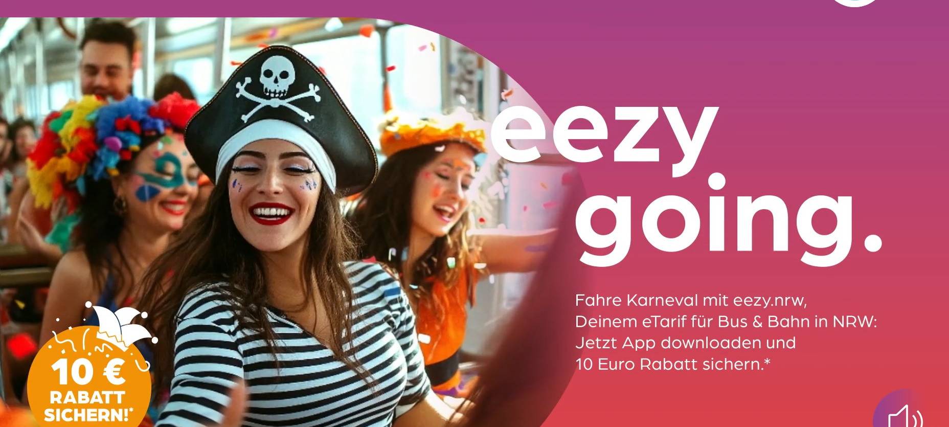 Günstig per ÖPNV durch den Karneval