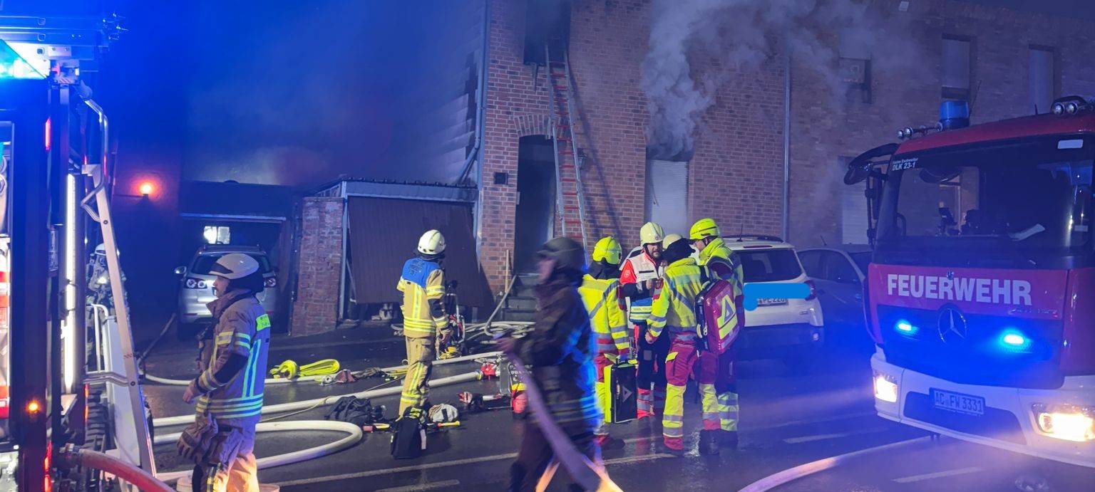 Eschweiler: Eine Tote nach Brand