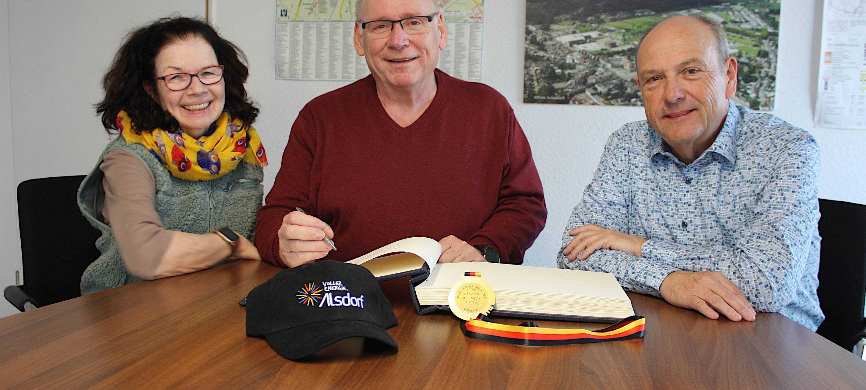 Tischfußball-Meister Karl-Heinz Gebhardt aus Alsdorf