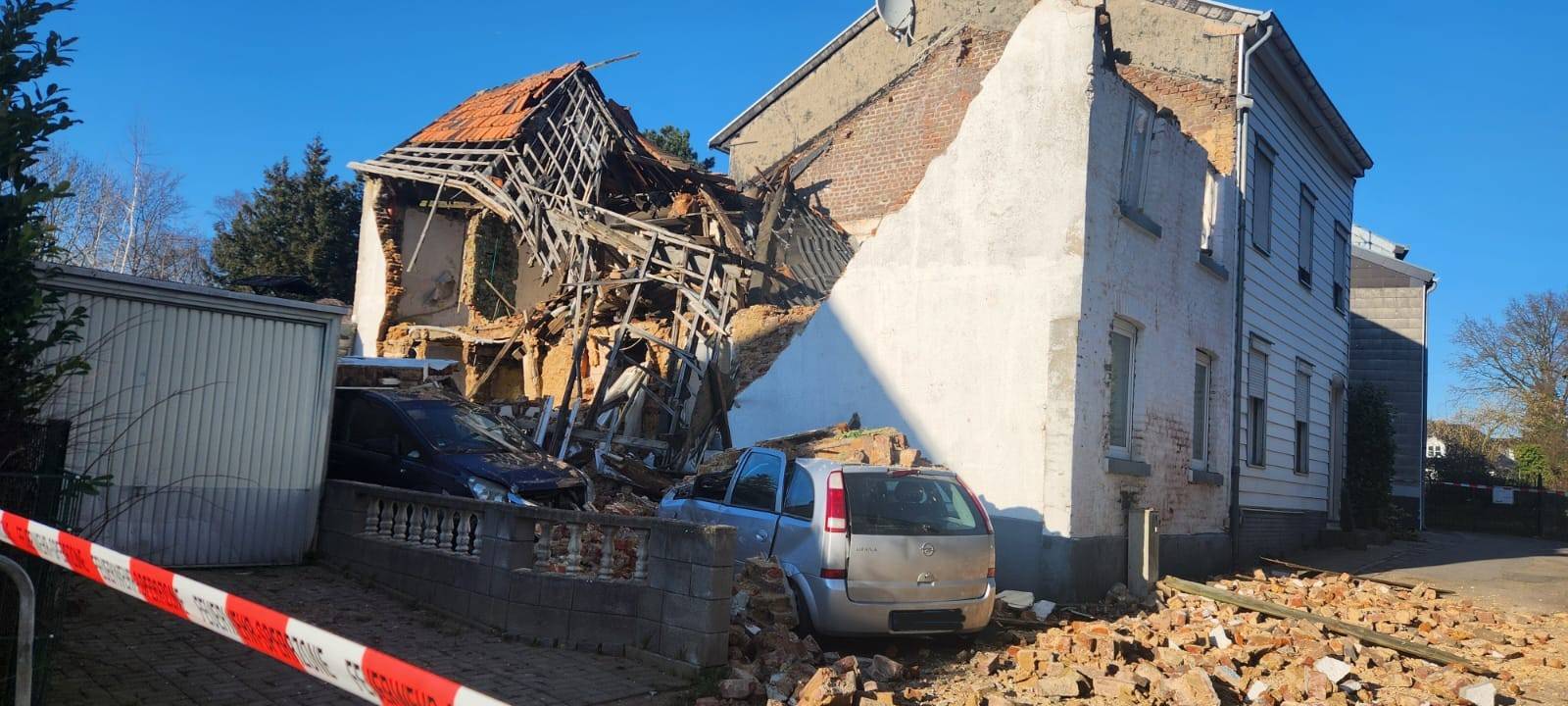 Gebäudeeinsturz in Würselen