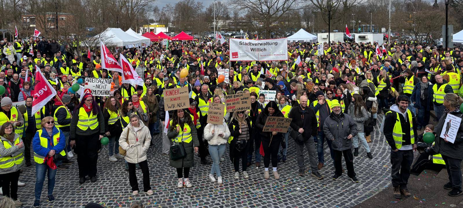 Streiks im Öffentlichen Dienst gehen weiter