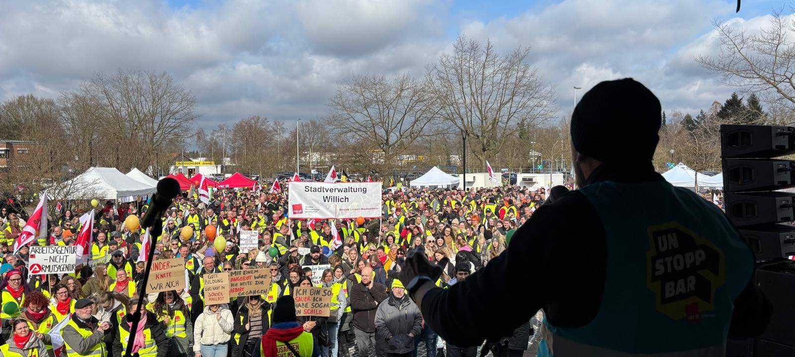Streiks im Öffentlichen Dienst gehen weiter