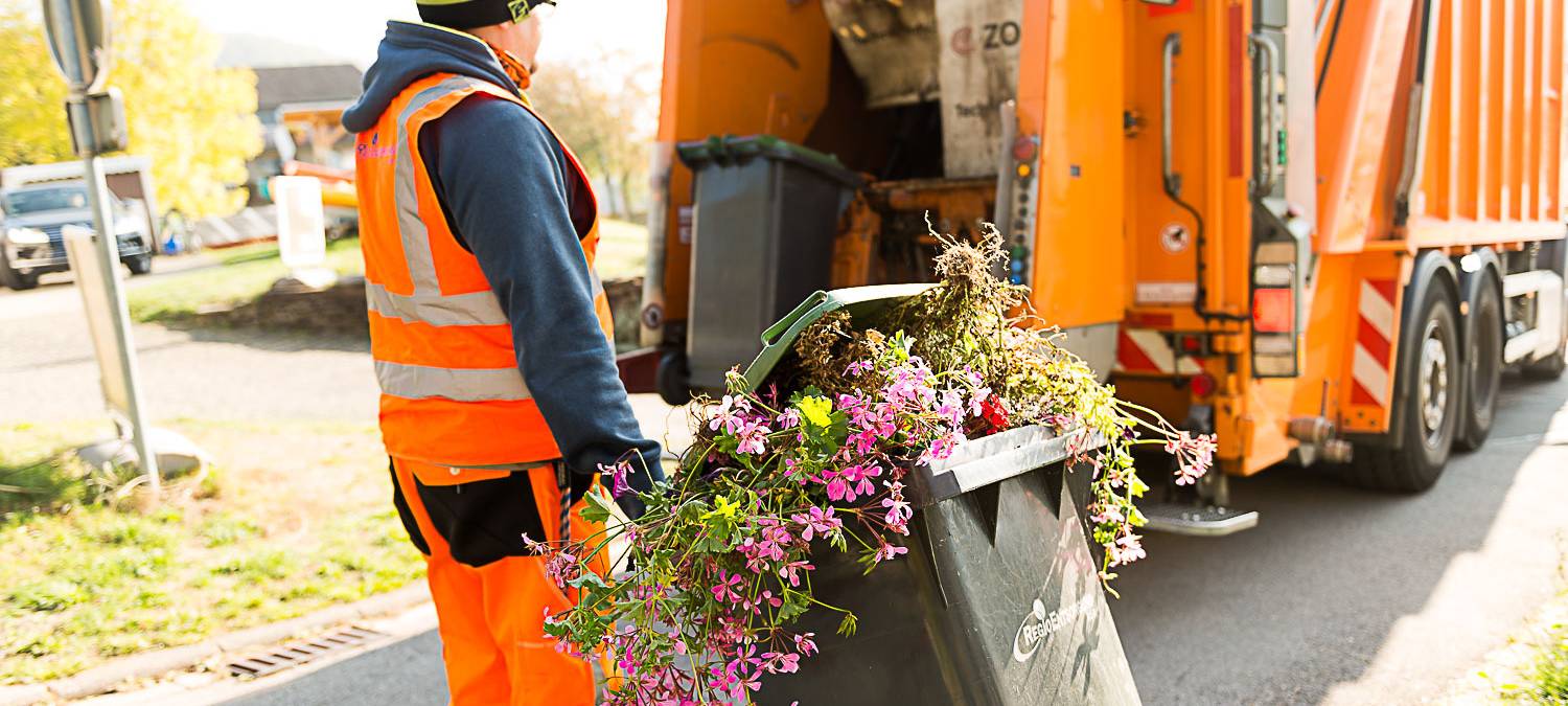 Wenn die Biotonne zu schwer wird...