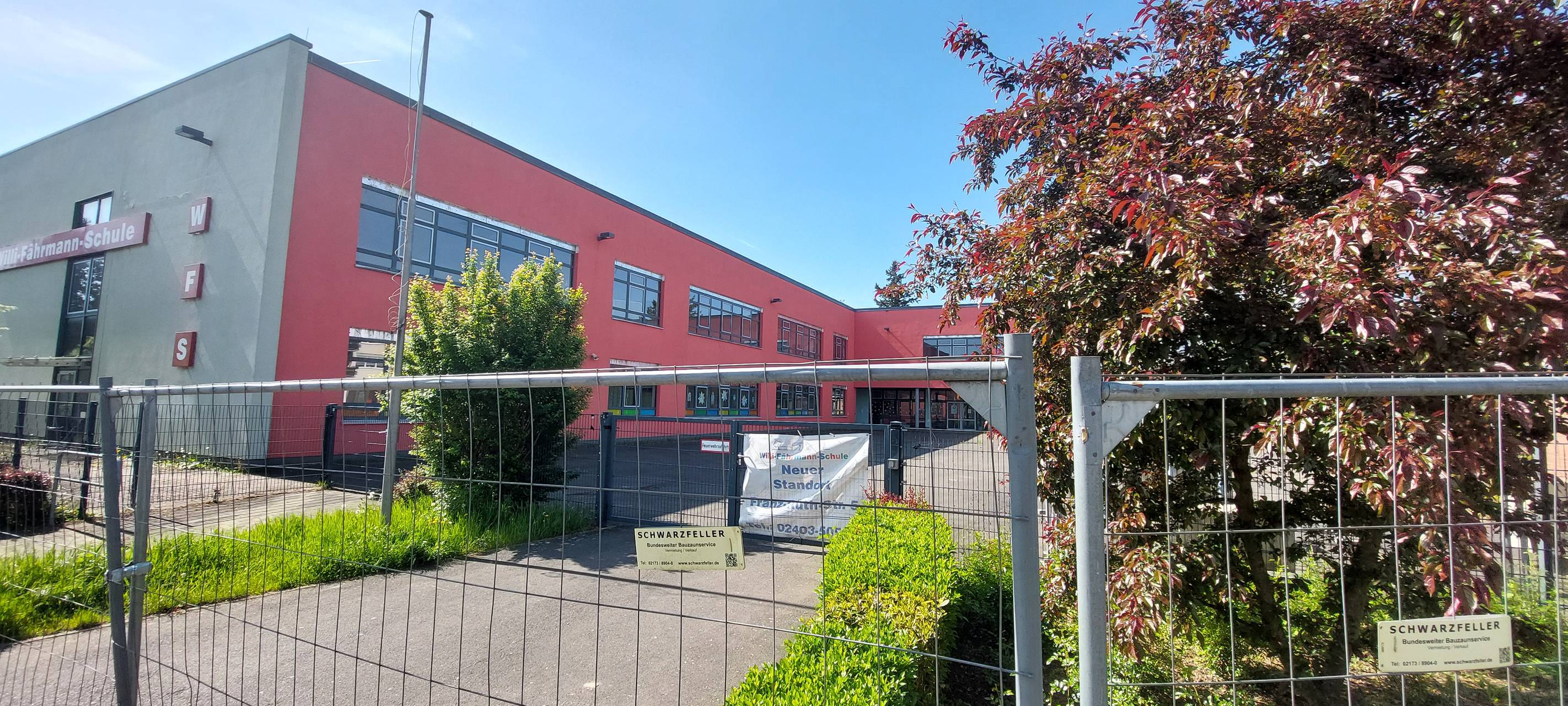 Abbruch Willi-Fährmann-Schule beginnt