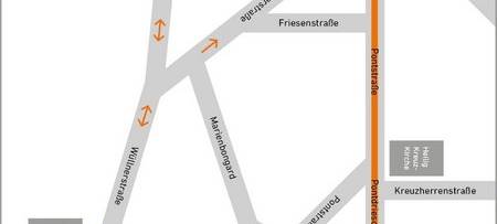 Pontstraße ab Montag für anderthalb Jahre dicht