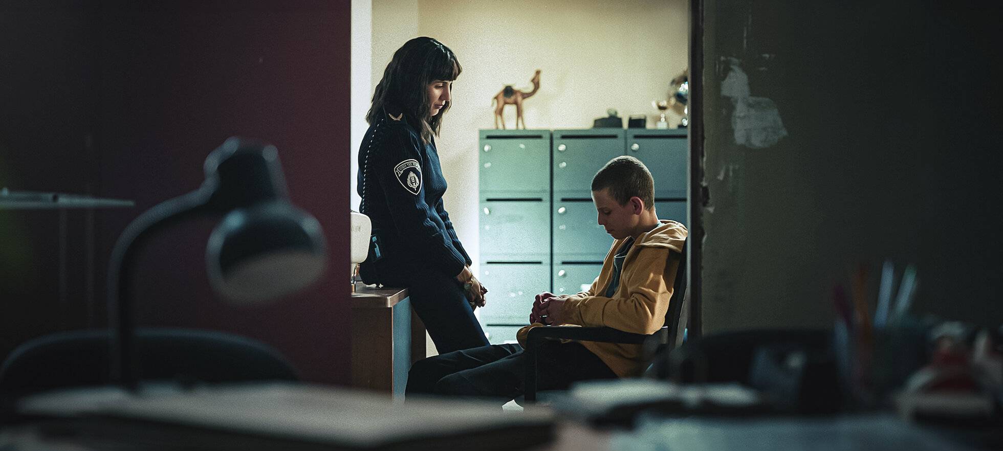 Dean wird von der Polizei geschnappt.