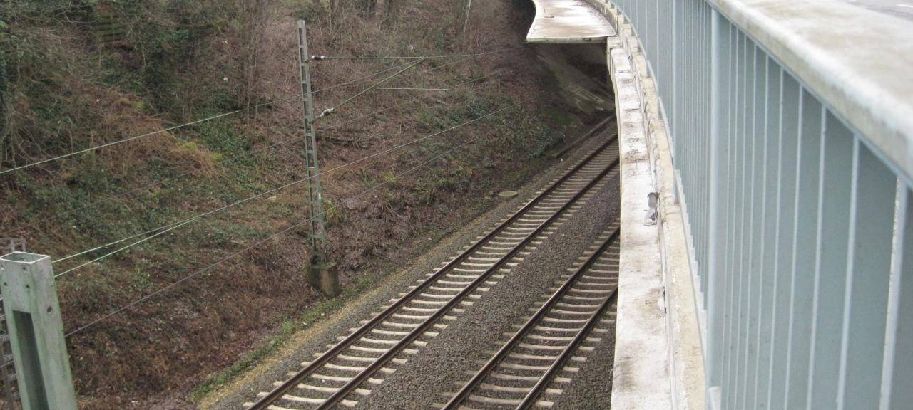 Abriss der Horbacher Brücke in Aachen-Richterich gestartet