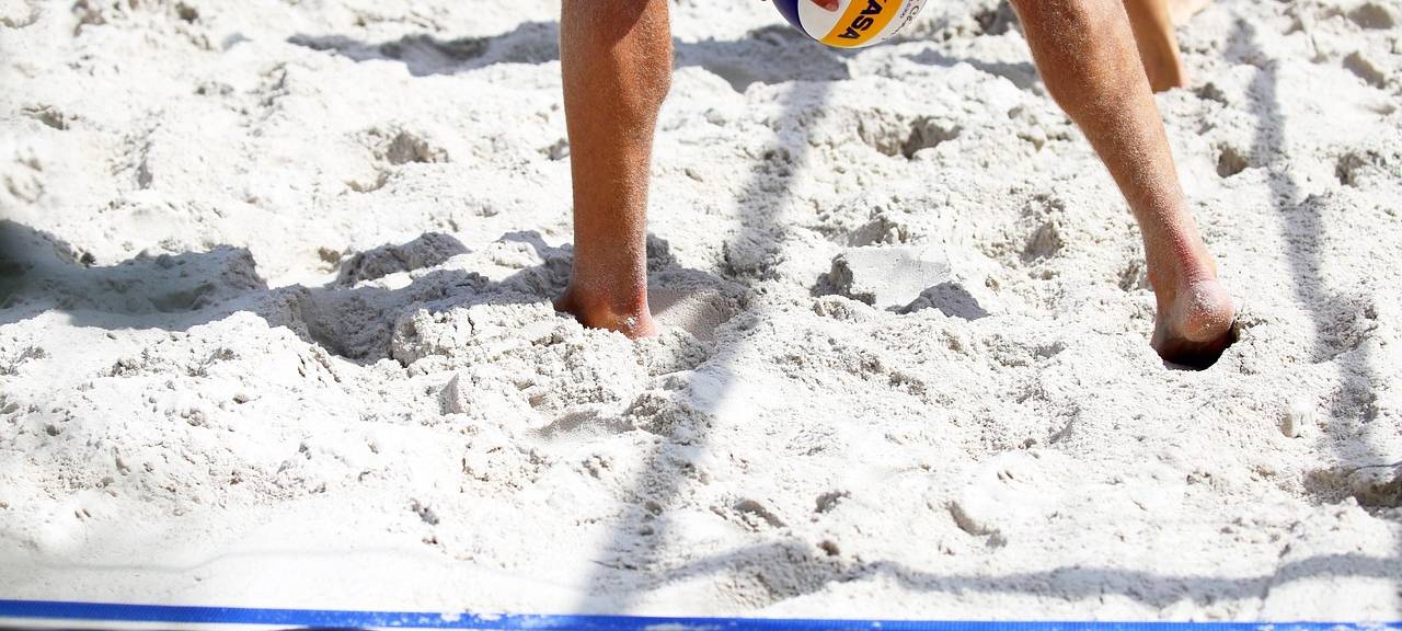 Beachvolleyball auf dem Katschhof