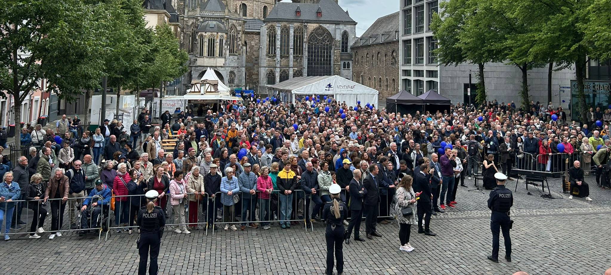 Karlspreisverleihung: "Europa ist mein Leben"