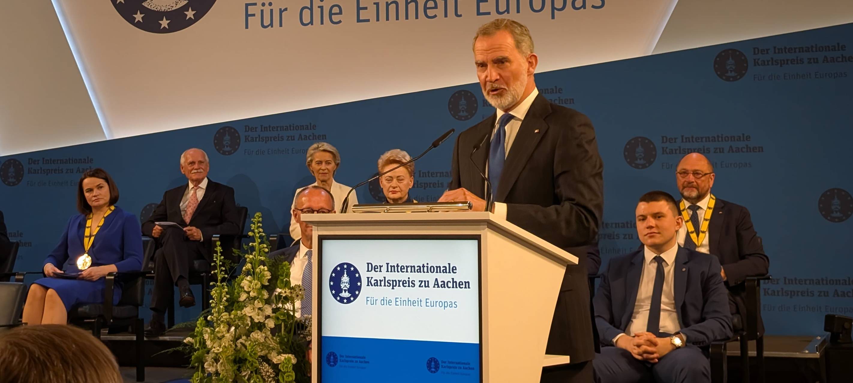 Karlspreisverleihung: "Europa ist mein Leben"