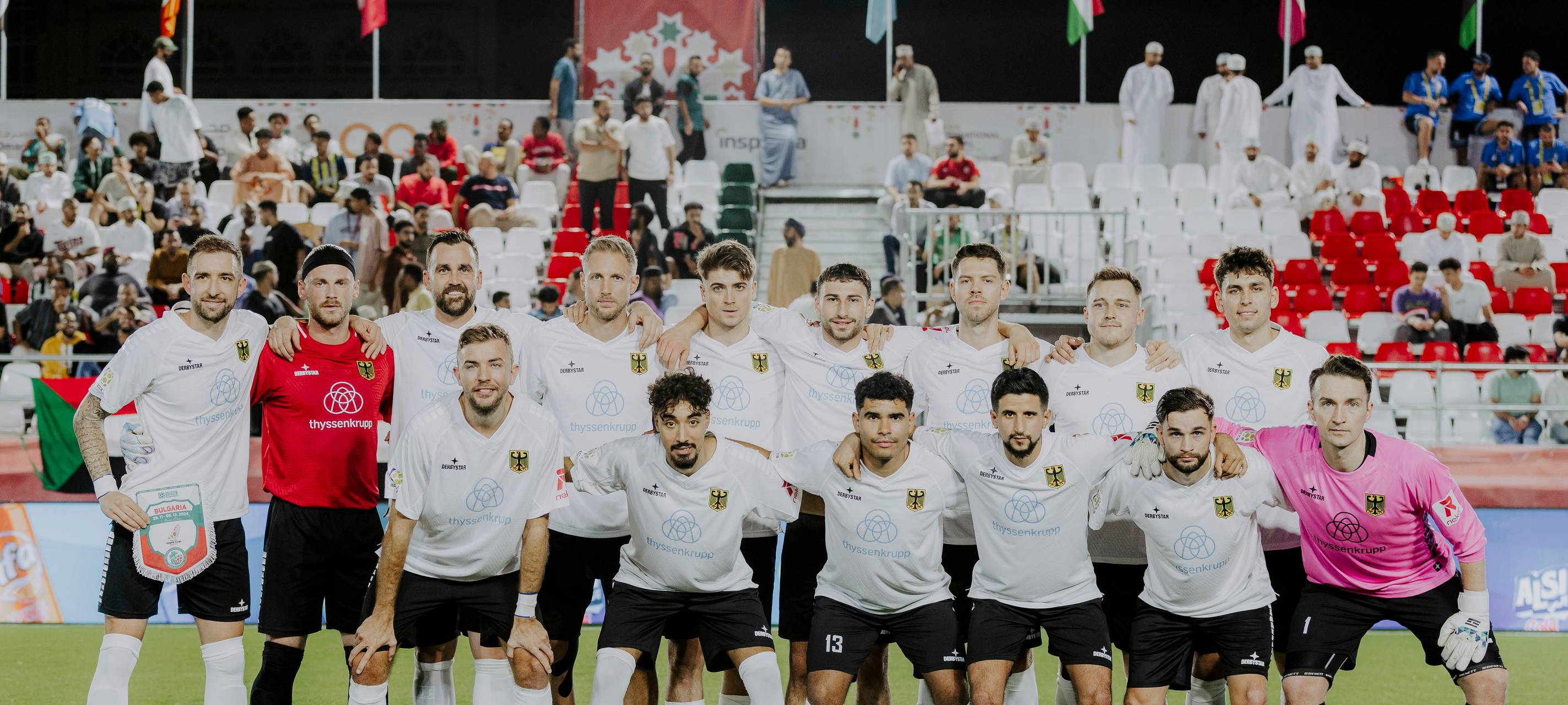 Kleinfeld-Fußball-EM mit zwei Spielern aus dem Aachener Raum