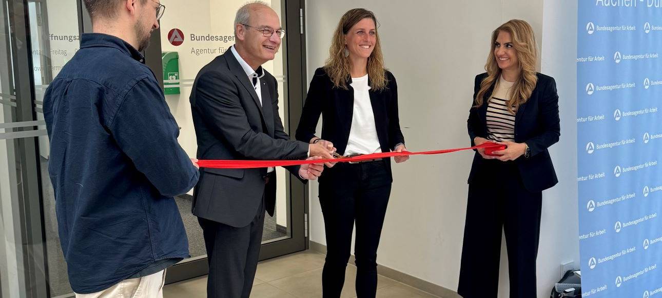 Umzug der Arbeitsagentur in Monschau