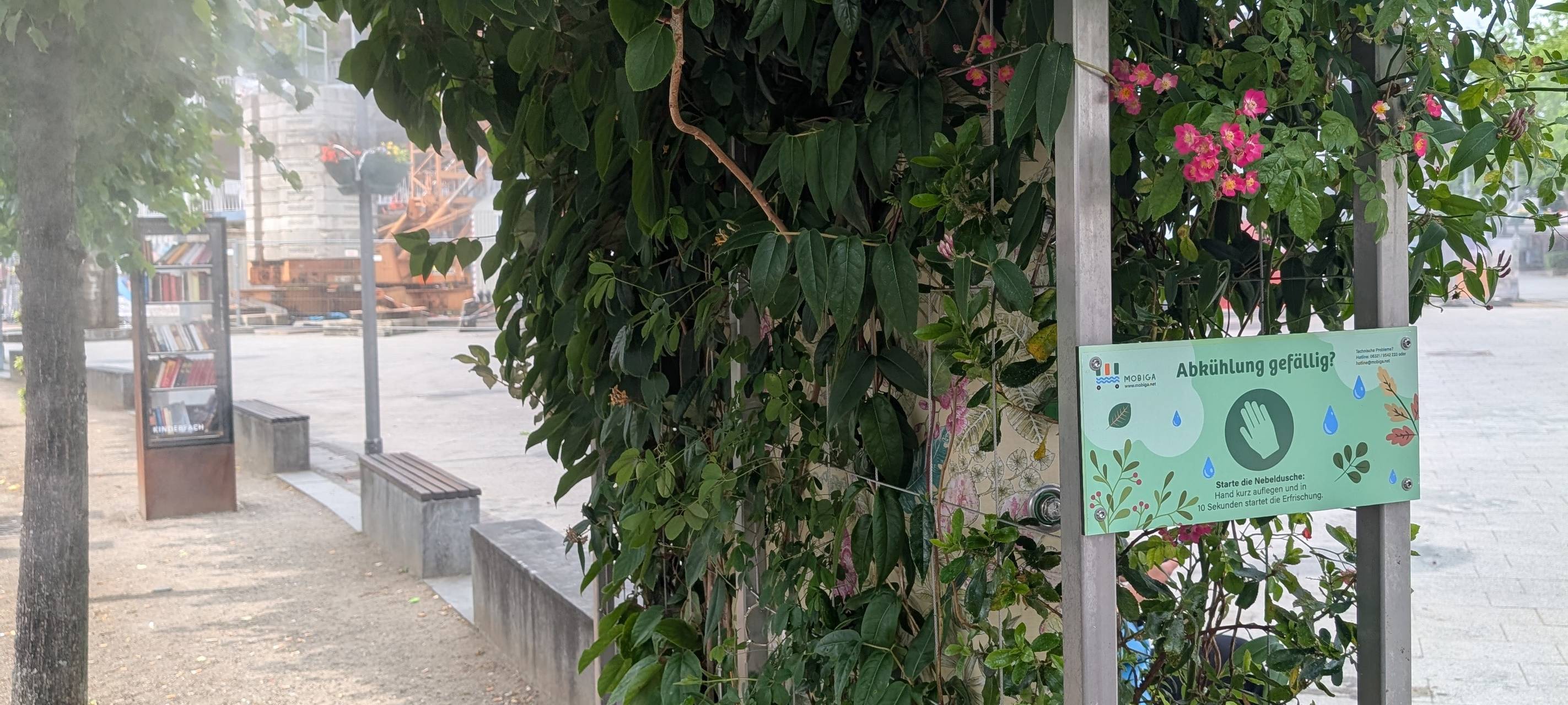 Herzogenrath: Abkühlung per Klima-Sitzbank