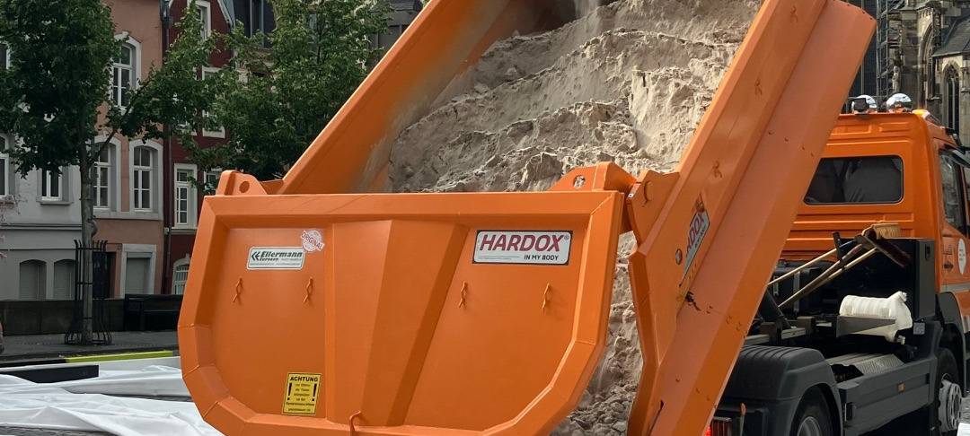 Wieder da: Archimedischer Sandkasten