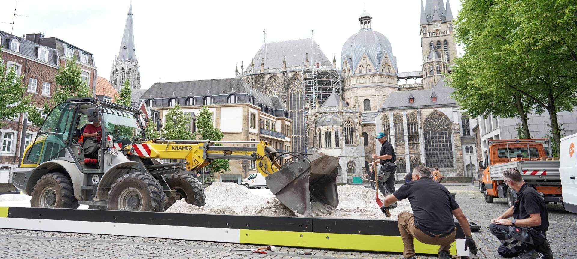 Wieder da: Archimedischer Sandkasten