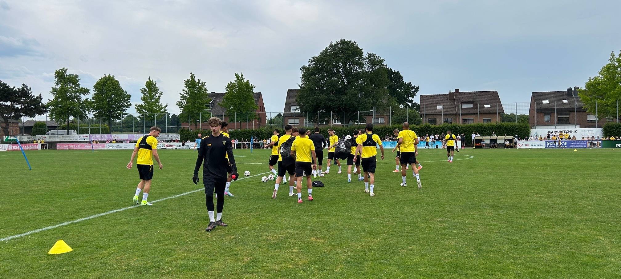 Trainingsauftakt bei der Alemannia