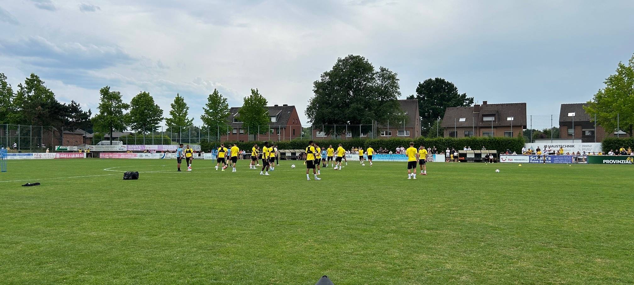Trainingsauftakt bei der Alemannia