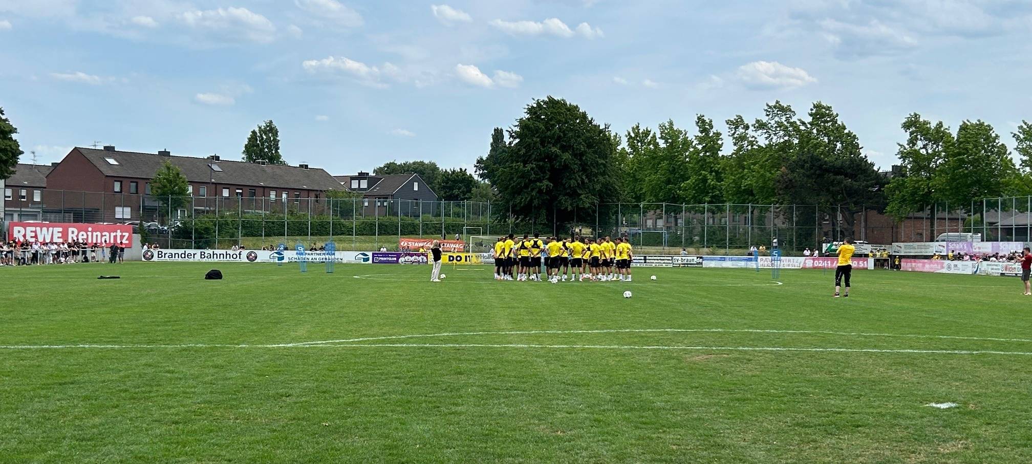 Trainingsauftakt bei der Alemannia