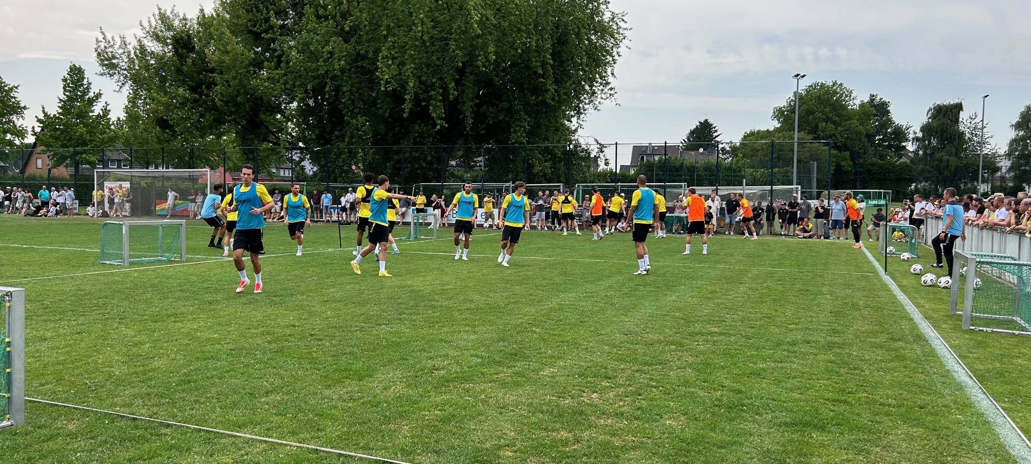 Trainingsauftakt bei der Alemannia