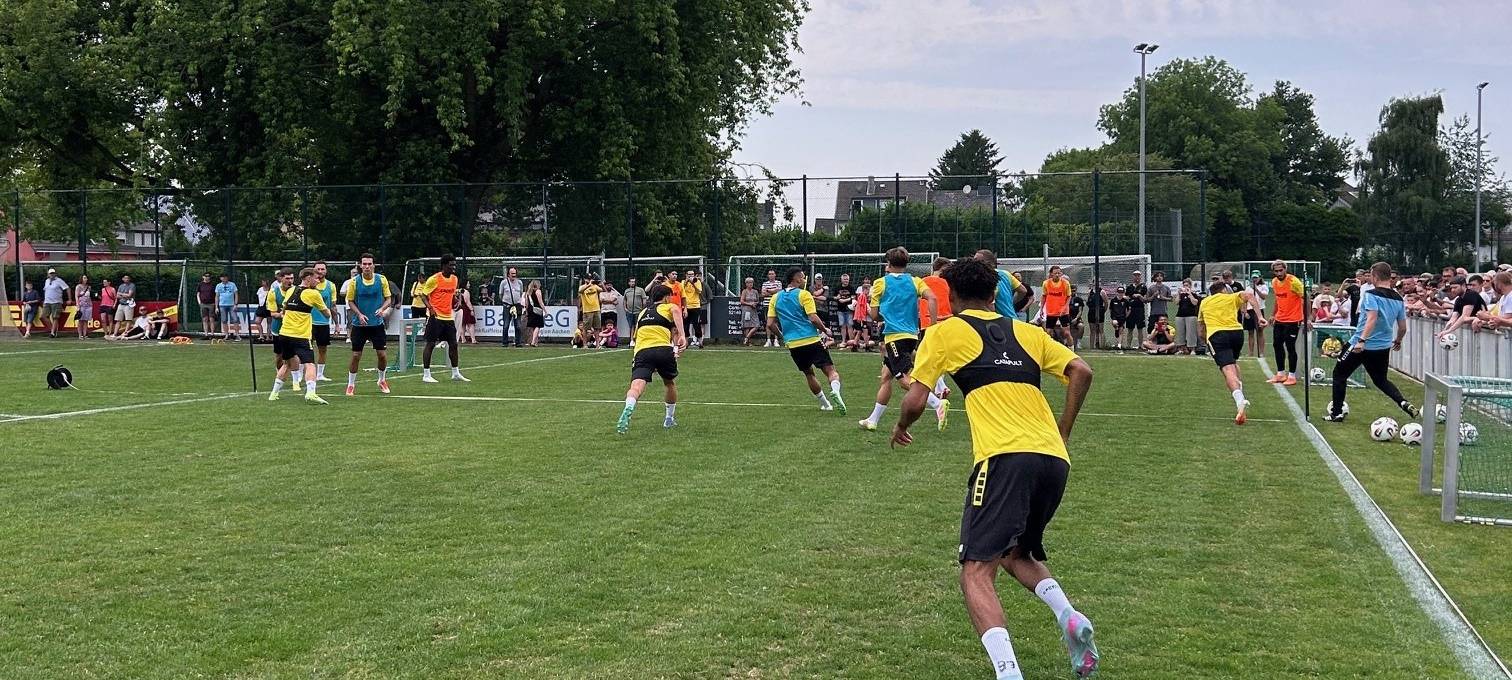 Trainingsauftakt bei der Alemannia