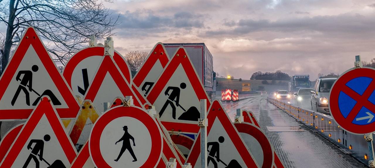 Gefährlicher Schilderklau