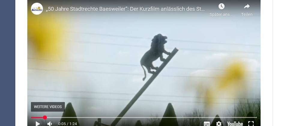 Baesweiler: Neuer Kurzfilm fertig