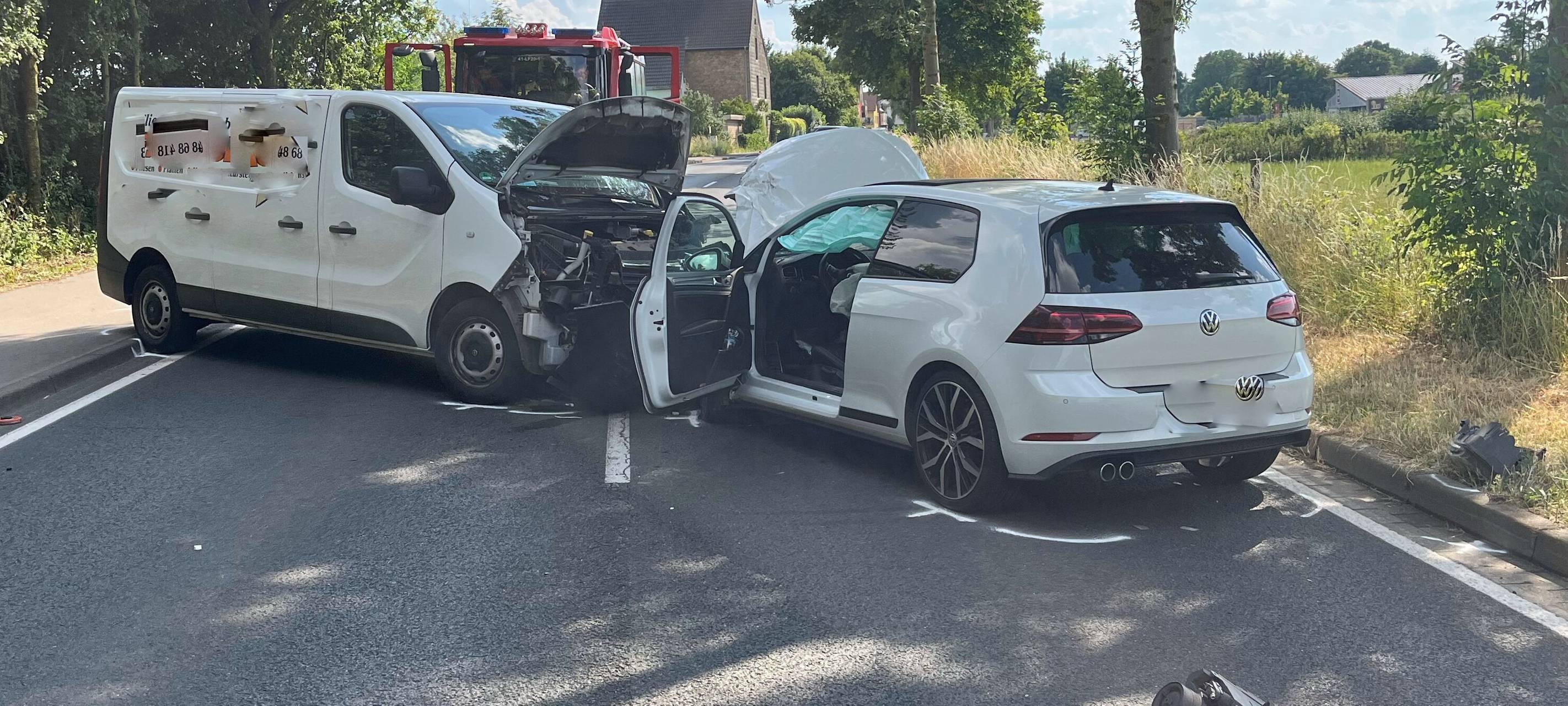 Stolberg: Unfall zwischen Mausbach und Gressenich
