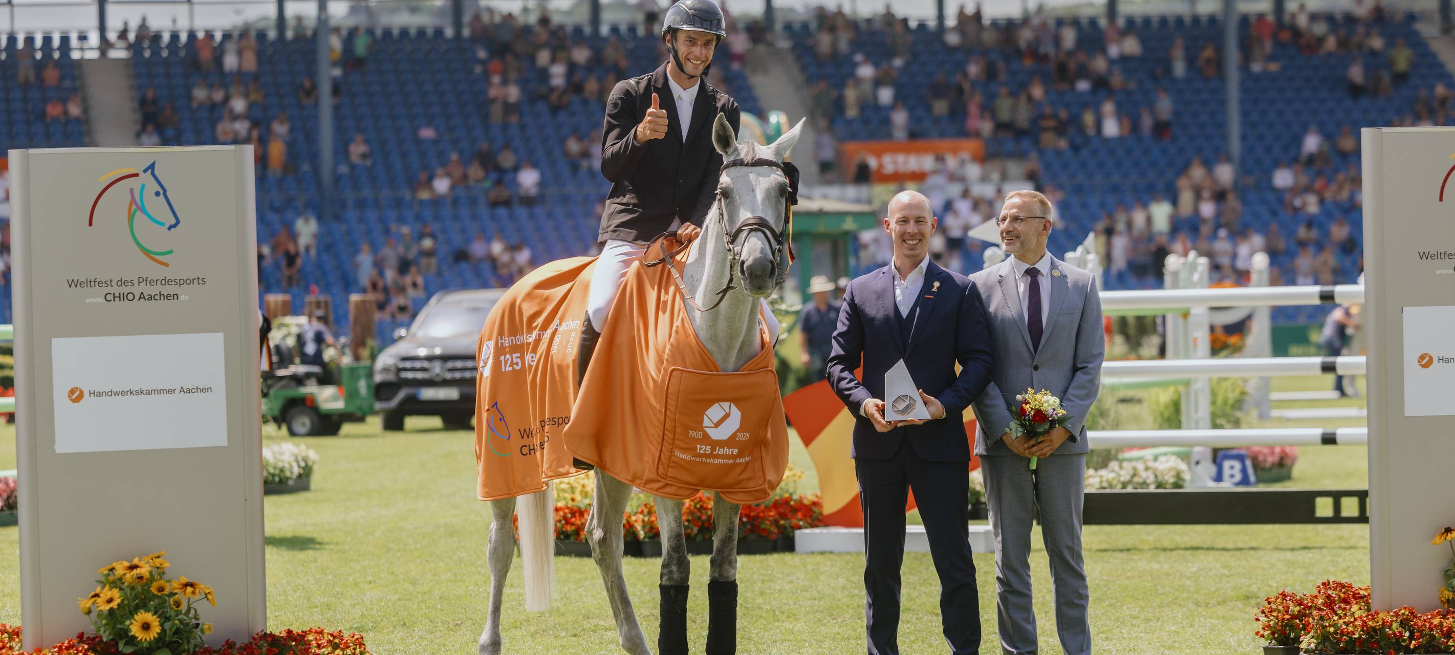 CHIO am heißen Mittwoch: Abends "Preis von Europa"