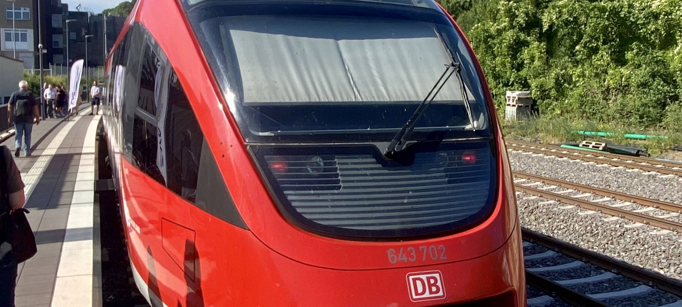 Nach Hochwasser: Probefahrt ab Stolberg-Altstadt