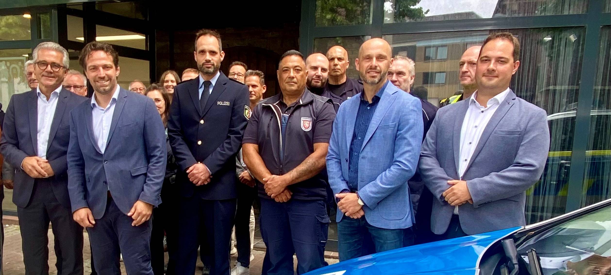 Neue Polizeipräsenz in Stolberg