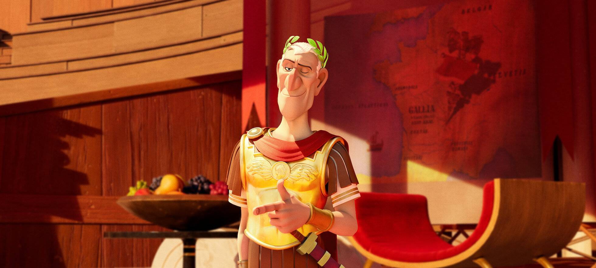 Caesar hat einen Plan.