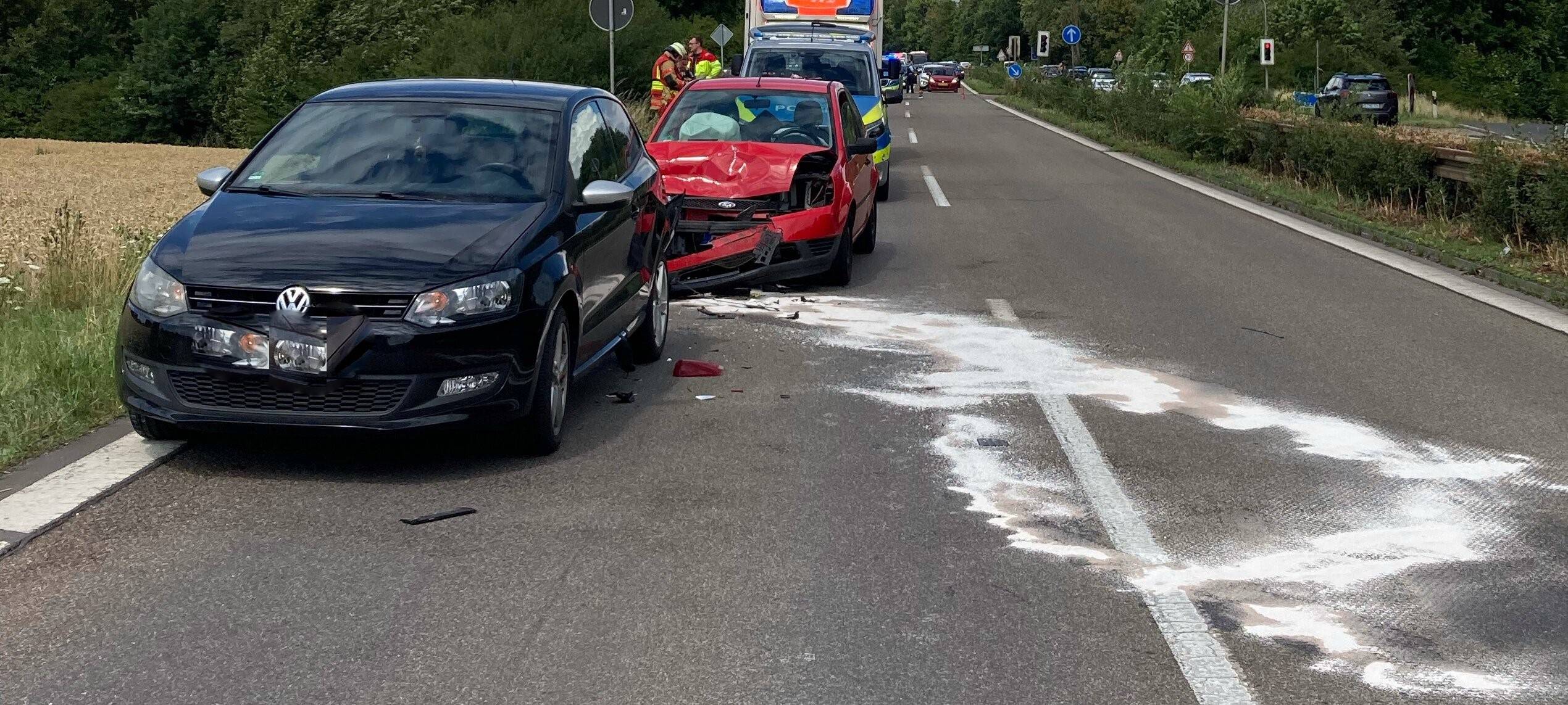 Aachen: Unfall auf der Kohlscheider Straße