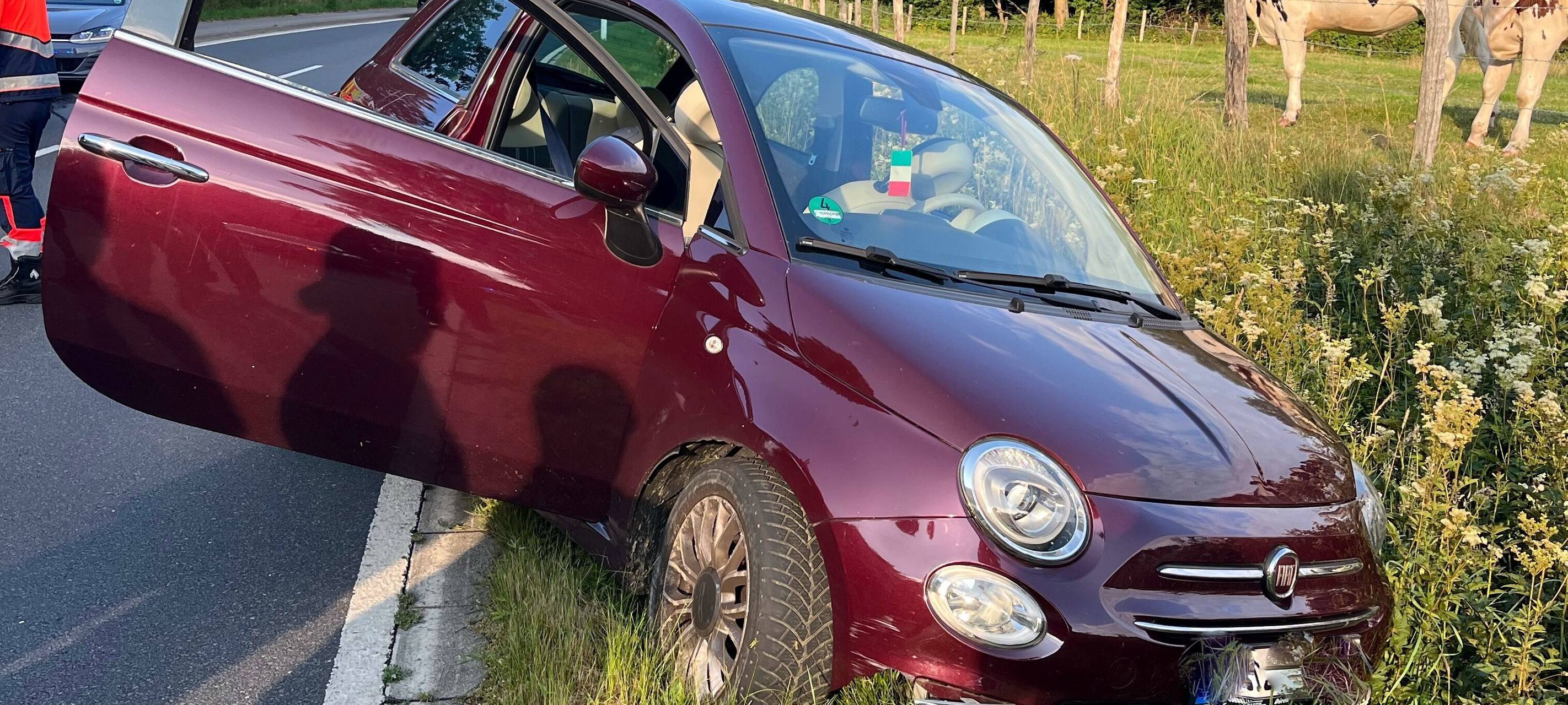 Unter Drogen: Raserei in der Eifel endet im Graben